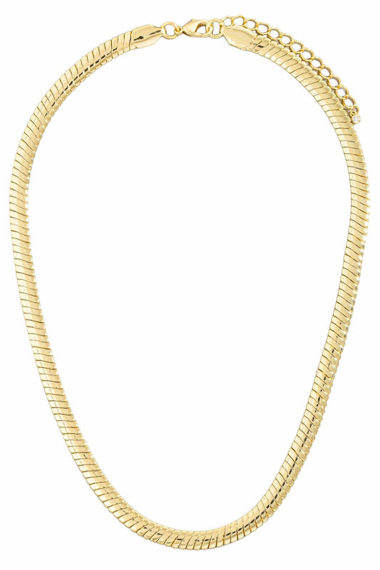 Trousdale Gold-Dipped Snake Chain Necklace
