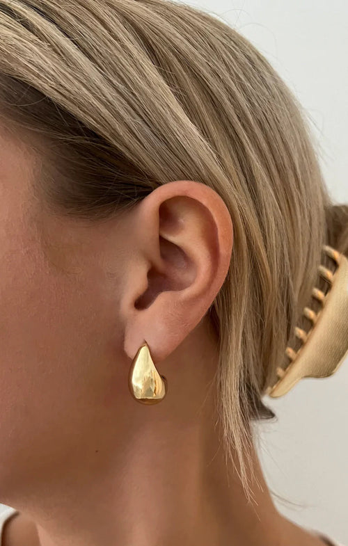 ALV Jewels Kylie Hoop Earrings ~ 18K Gold Filled