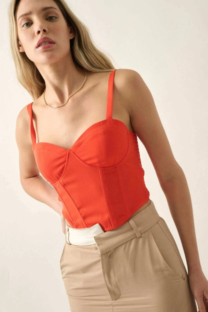 Taking Shape Underwire Bustier Corset Top