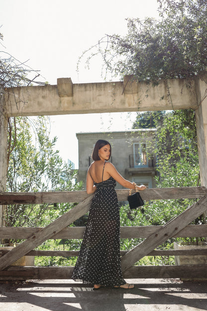 Hilary Wide Leg Jumpsuit - Black