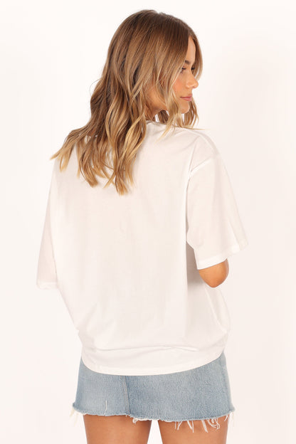 Citrus Tee - White